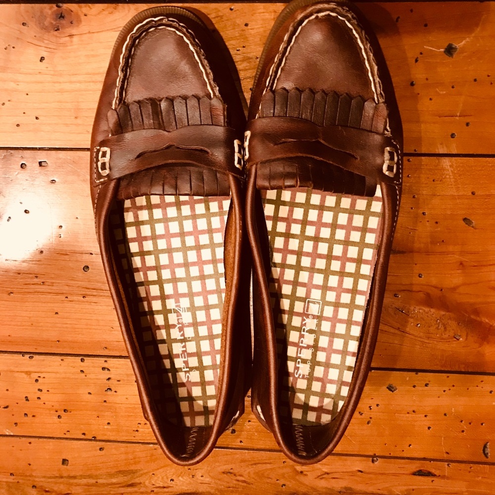 Sperry leather Loafers Size 8